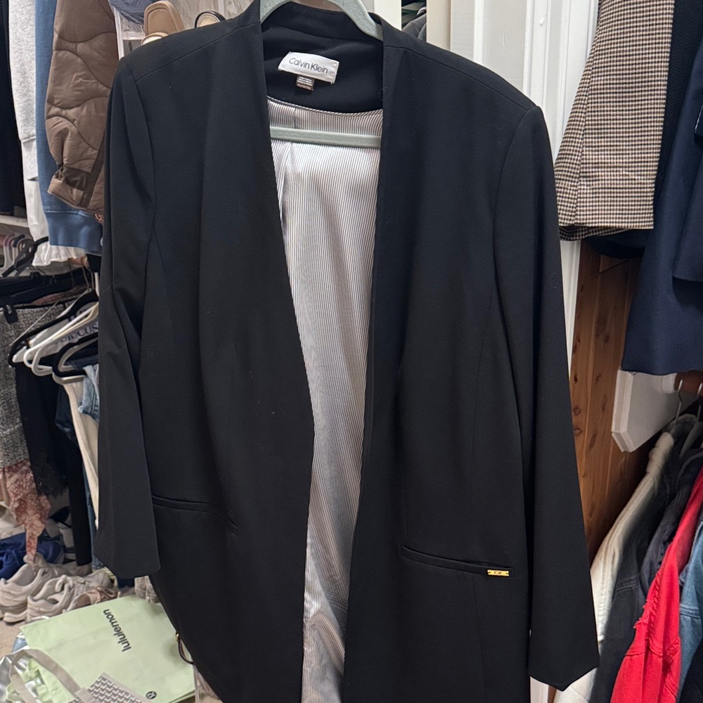 Calvin Klein Elegant Black Jacket